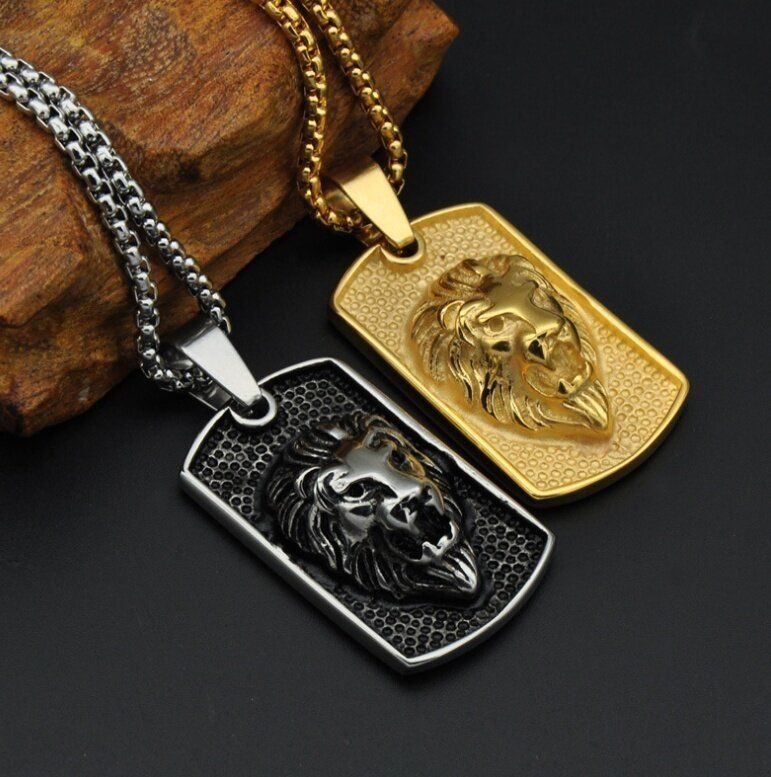 Retro Seven Angels Magic Circle Solomon\'s Seal Necklace Pendant Personalized Men\'s Punk Lucky Amulet Jewelry