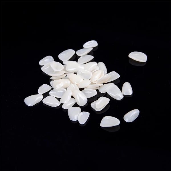 50pcs/bag Dental Ultra-Thin Resin Teeth Veneers Anterior A1 A2 Dental Temporary Crown Teeth Dentist Materials Dental Tools
