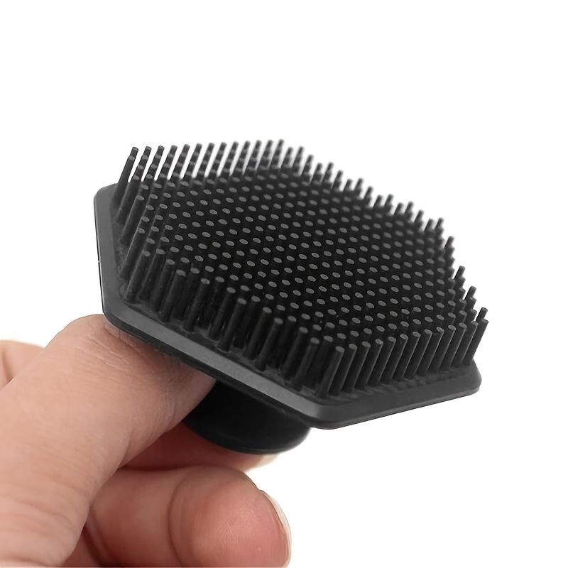Men Facial Cleaning Brush Scrubber Silicone Miniature Face Deep Clean Shave Massage Face Scrub Brush Face Cleaner