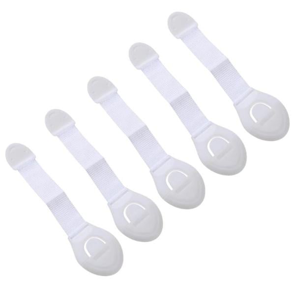 5Pcs/Lot Creative Baby Safety Lock Plastic Drawer Door Cabinet Cupboard Safety Locks protection from children for newborns