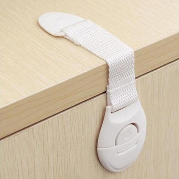 5Pcs/Lot Creative Baby Safety Lock Plastic Drawer Door Cabinet Cupboard Safety Locks protection from children for newborns