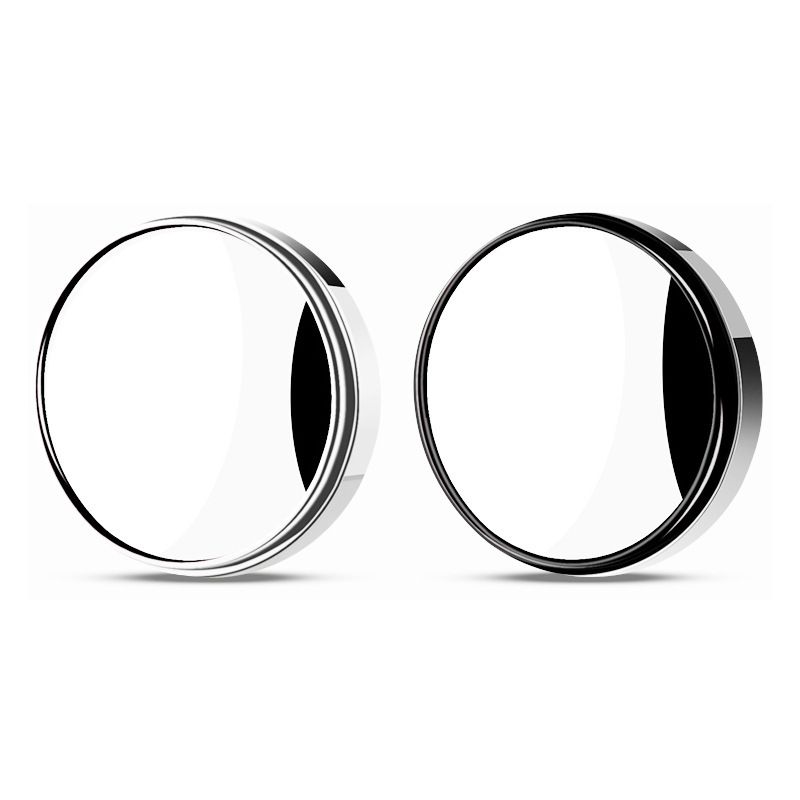 2pcs/set 360 Degree Universal Blind Spot Mirror For Car HOT Sale Frameless Ultrathin Wide Angle Round Convex Rear View Mirror
