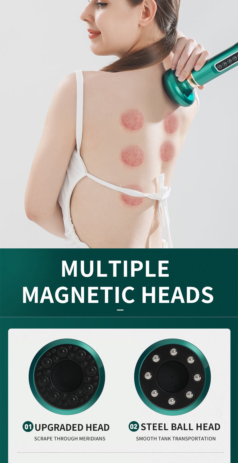 Electric Vacuum Cupping Massage Body Cups Anti-Cellulite Therapy Massager for Body Electric Guasha Scraping Fat Burning Slimming