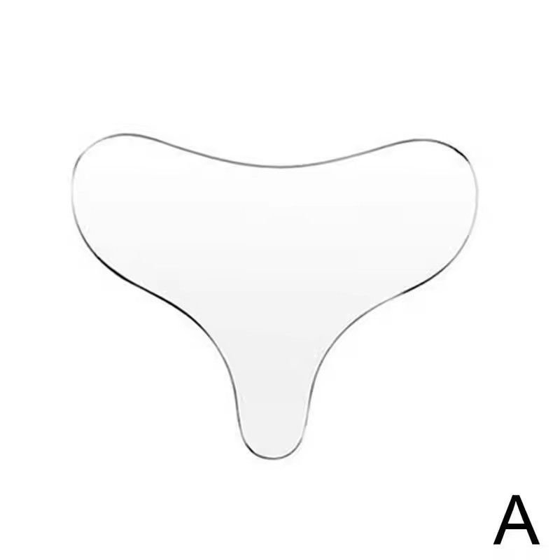Silicone Anti Wrinkle Patches For Chest Lift Tapes Pads Necklift checklift Reusable Chest Skin Wrinkle Remover Pad Sticker