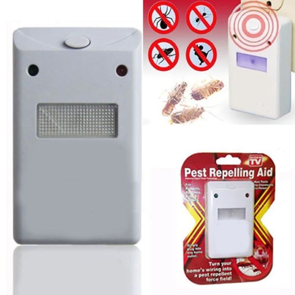 Pest Repeller Ultrasonic Mouse Repellent 220V Electronic Repeller Control Aid for Ants Spiders Roaches Mice