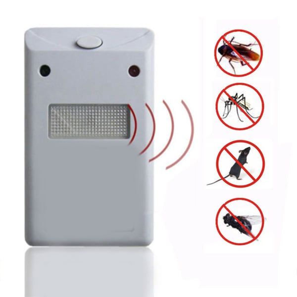 Pest Repeller Ultrasonic Mouse Repellent 220V Electronic Repeller Control Aid for Ants Spiders Roaches Mice