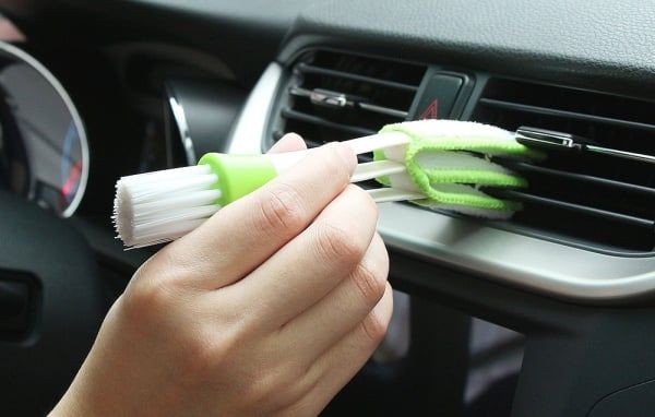 Car Styling Microfibre Venetian Blind Window Clean Brush Air Conditioner Duster Dirt Cleaner Car Accessories