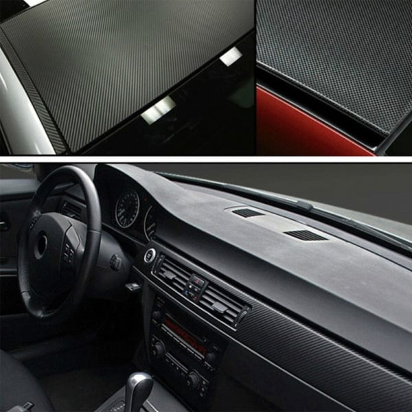 3D Carbon Fiber Car Stickers Roll Film Wrap DIY Car Motorcycle  Styling Decoration Vinyl Colorful Decal Laptop Skin Phone Cover