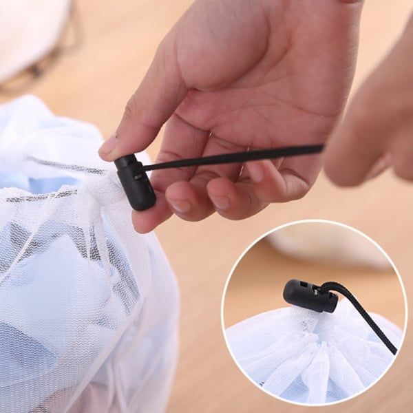 3PC 3 Sizes Mesh Laundry Wash Bags Basket Foldable Delicates Lingerie Bra Socks Underwear Washing Machine Clothes Protection Net