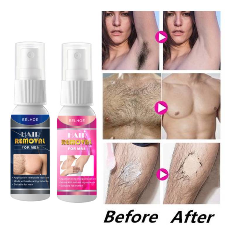Permanant Hair Removal Spray Hair Growth Inhibitor Armpit Legs Arms Painless Hair Remover Sprays Nourishes Repair Care Man Women