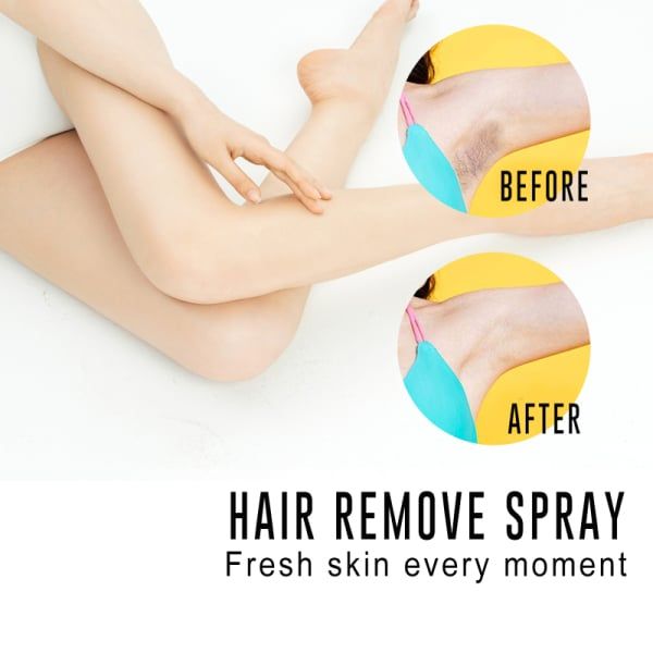 Permanant Hair Removal Spray Hair Growth Inhibitor Armpit Legs Arms Painless Hair Remover Sprays Nourishes Repair Care Man Women