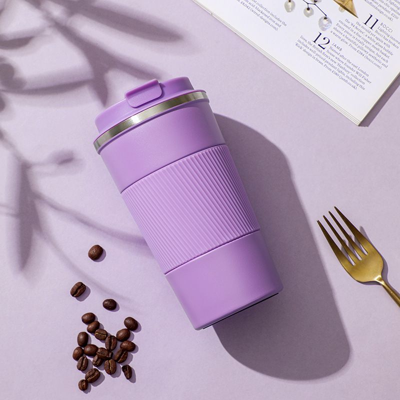 Vacuum double-layer stainless steel leak proof travel insulated cup
