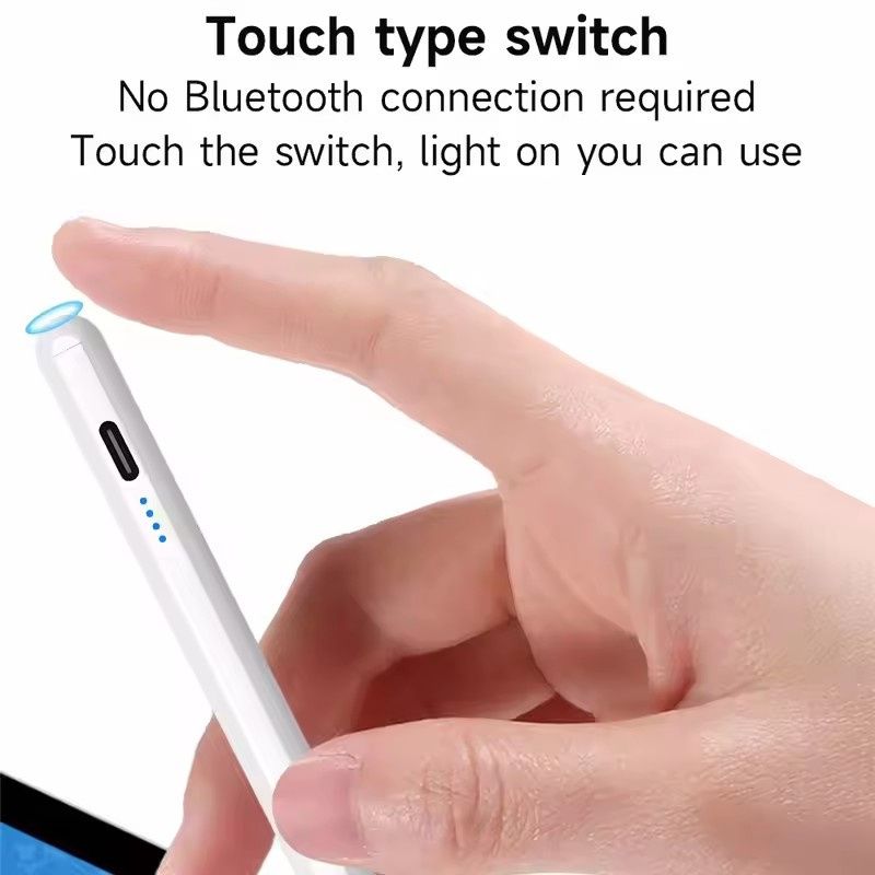 Smartphone magnetic charging capacitor pen with long battery life
