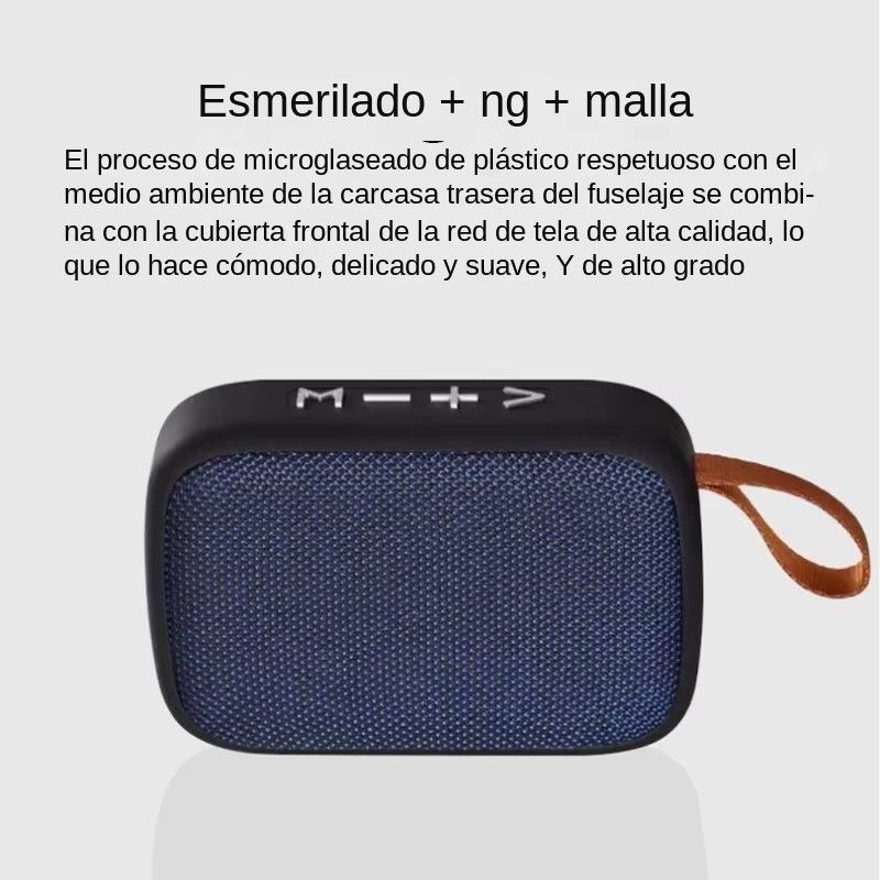 Mini Bluetooth Speaker Portable True Wireless Waterproof Speaker Outdoor Stereo Surround Supports SD Card FM Radio