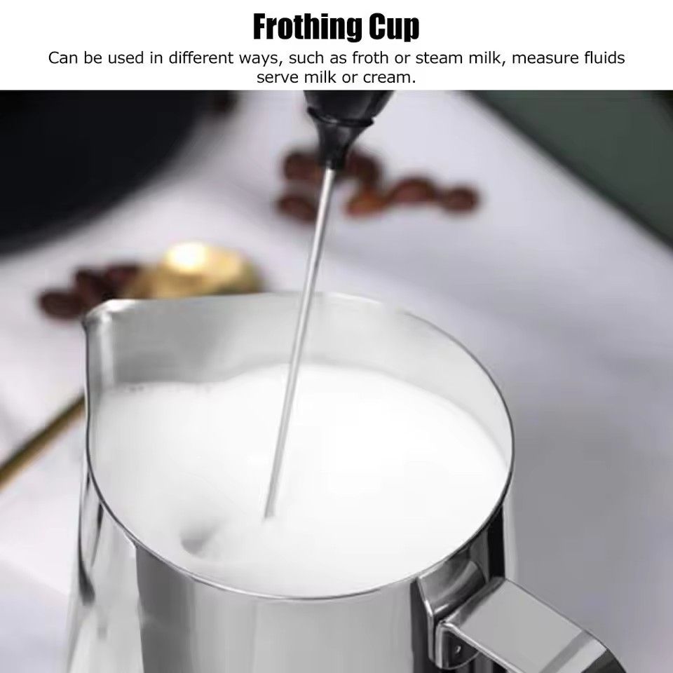 Stainless Steel Milk Frothing Pitcher Espresso Steam Coffee Barista Craft Latte Cappuccino Milk Cream Cup Frothing Jug Pitcher