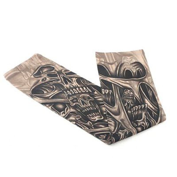 2pc Fashion Tattoo Sleeves Arm Warmer Unisex UV Protection Outdoor Temporary Fake Tattoo Arm Sleeve Warmer Sleeve Mangas