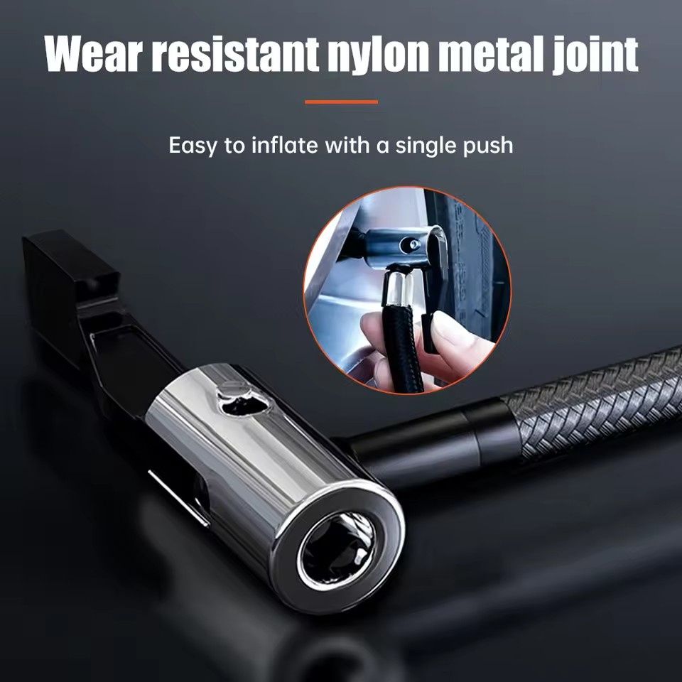 120W car mounted air compressor, portable tire inflator, electric vehicle pump, trailer, bicycle, handheld inflator pump