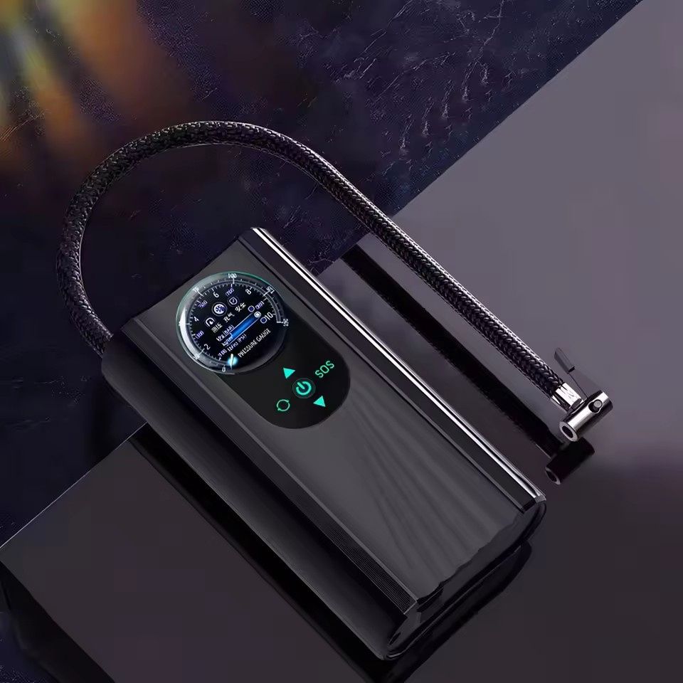 120W car mounted air compressor, portable tire inflator, electric vehicle pump, trailer, bicycle, handheld inflator pump
