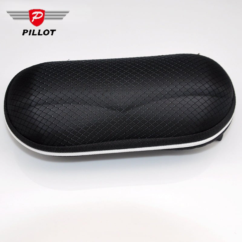 Eyewear Cases Cover Sunglasses Solid Case Women Men Glasses Box With Lanyard Zipper Eyeglass Box