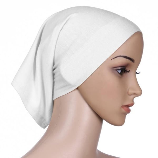 Muslim Clothing Islamic Cotton Breathable Headscarf Inner Hijab Cap Underscarf Ninja Silk Feel Scarf