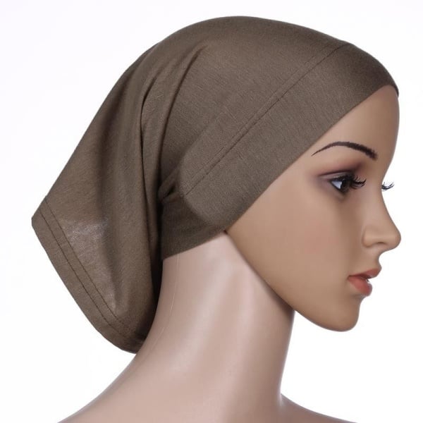 Muslim Clothing Islamic Cotton Breathable Headscarf Inner Hijab Cap Underscarf Ninja Silk Feel Scarf