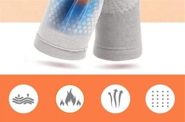 2PCS Self Heating Support Knee Pad Knee Brace Warm for Arthritis Joint Pain Relief Injury Recovery Belt Knee Massager Leg Warmer