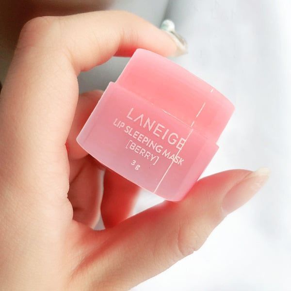 Korea lips care lip sleep mask night sleep hydrated maintenance lip balm pink lips whitening cream nourish protect 3g view 4