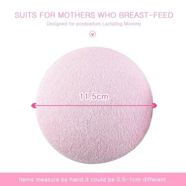 4 Pcs Breast Pads Cotton Anti-overflow Nursing Bra Breast Pads Reusable Soft 3D Cup Baby Feeding Washable Bra Inserts Supplies