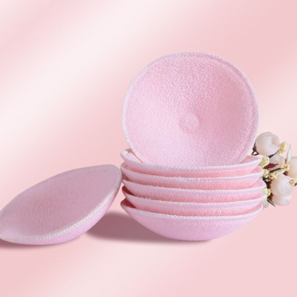 4 Pcs Breast Pads Cotton Anti-overflow Nursing Bra Breast Pads Reusable Soft 3D Cup Baby Feeding Washable Bra Inserts Supplies