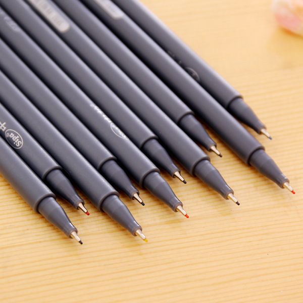 10 pcs/pack Color gel pen 0.38mm ballpoint Stationery Office school supplies