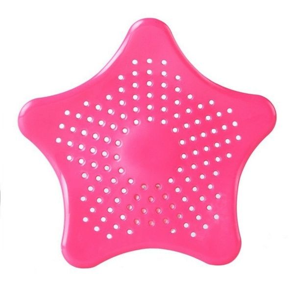 5PC New Bathroom Hair Filter Star Bathroom Drain Hair Catcher Bath Stopper Plug Sink Strainer Filter Shower