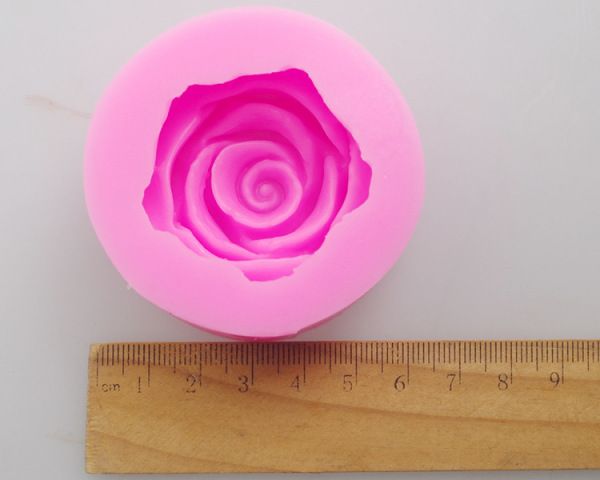 Flower Bloom Rose shape Silicone Fondant Soap 3D Cake Mold Cupcake Jelly Candy Chocolate Decoration Baking Tool Moulds