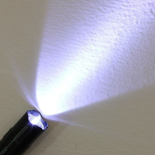 Portable Powerful Mini LED Flashlight 3W Torch Water Resistant Lamp Cycling Lantern Outdoor Working