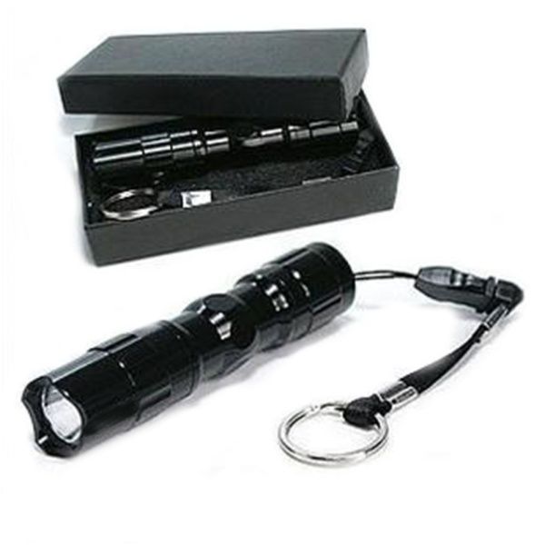Portable Powerful Mini LED Flashlight 3W Torch Water Resistant Lamp Cycling Lantern Outdoor Working