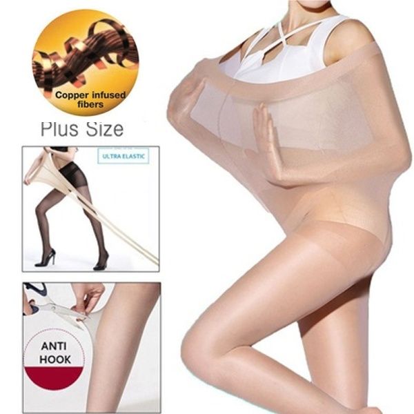 US Upgraded Super Elastic Magical Tight Silk Stocking Skinny Leg Sexy Pantyhose