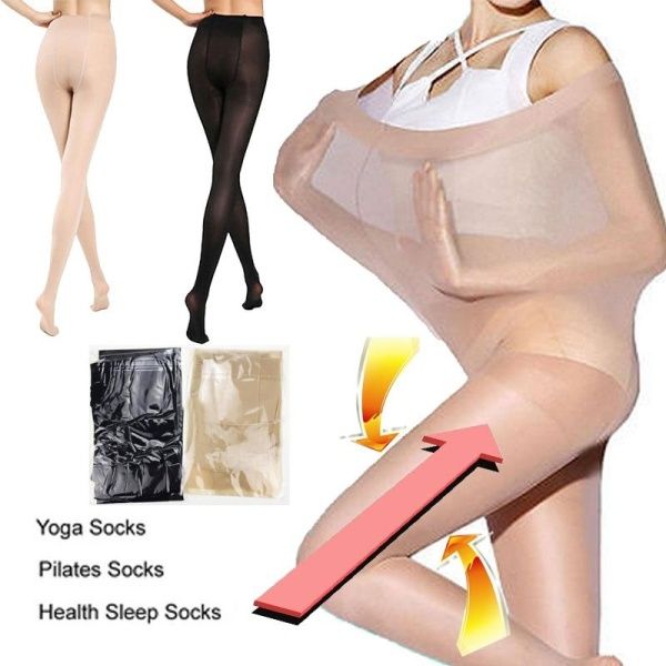 US Upgraded Super Elastic Magical Tight Silk Stocking Skinny Leg Sexy Pantyhose