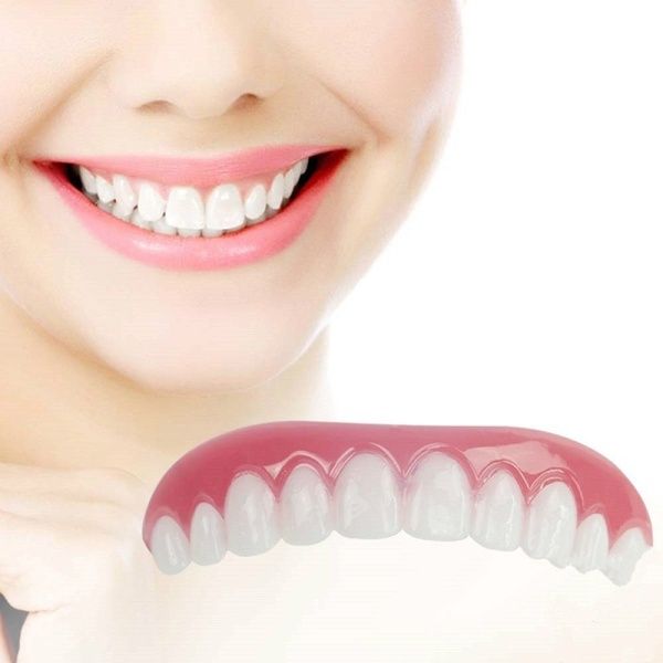 Perfect Instant Smile Comfort Fit Flex Teeth Whitening Denture Paste False Teeth Upper Cosmetic Veneer Tooth Cover Beauty Tool