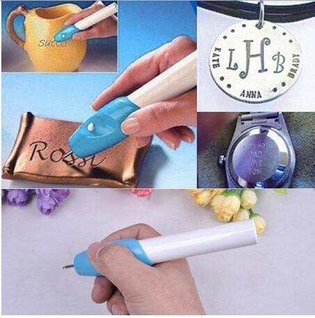 Electric Jewellery Metal Plastic Glass Wood Engraver Pen Carve Tool