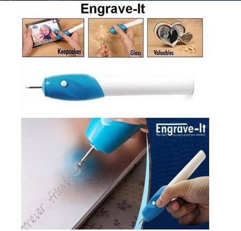 Electric Jewellery Metal Plastic Glass Wood Engraver Pen Carve Tool
