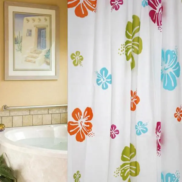 6 styles Starfish Waterproof Bathroom Shower Curtain 180x200cm