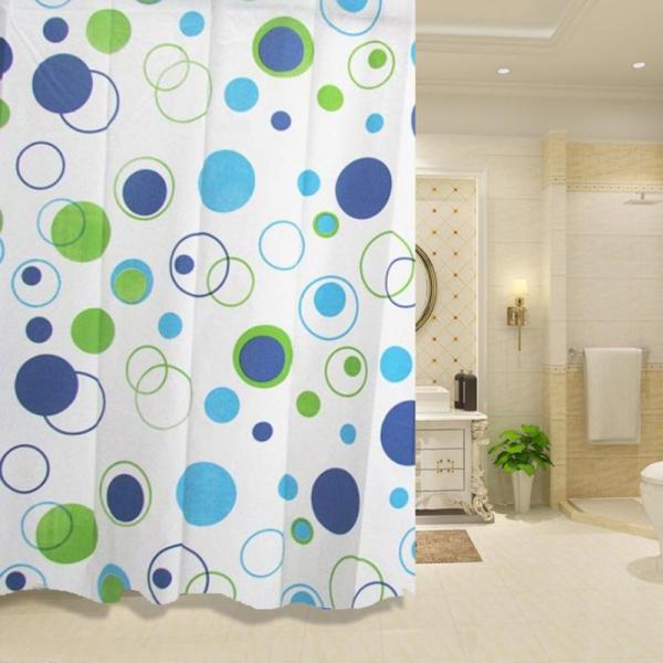 6 styles Starfish Waterproof Bathroom Shower Curtain 180x200cm
