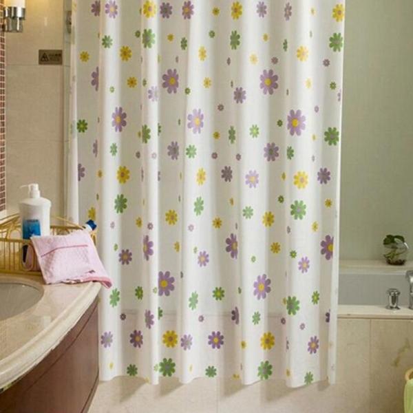 6 styles Starfish Waterproof Bathroom Shower Curtain 180x200cm
