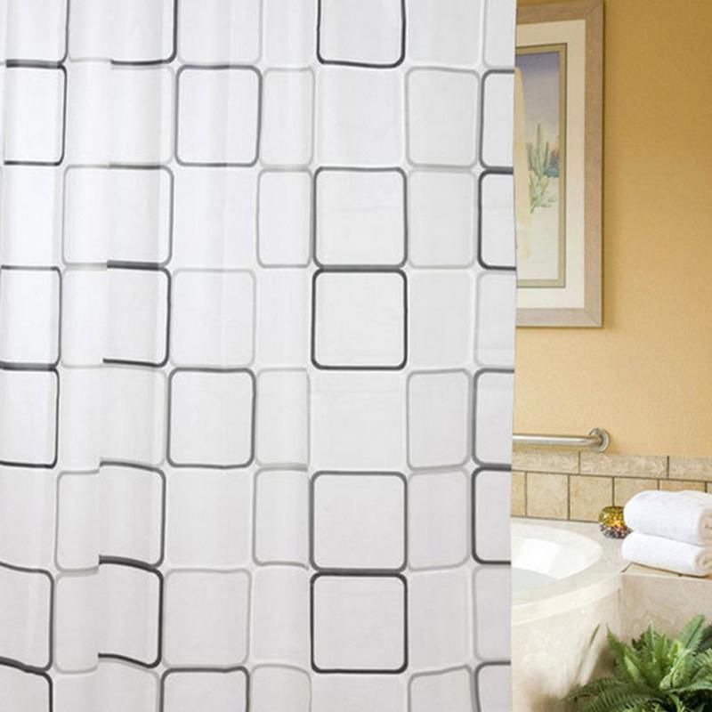 6 styles Starfish Waterproof Bathroom Shower Curtain 180x200cm