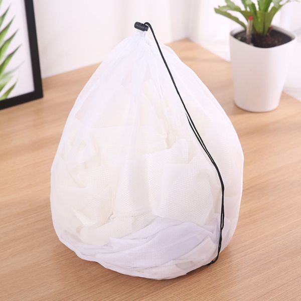 3PC 3 Sizes Mesh Laundry Wash Bags Basket Foldable Delicates Lingerie Bra Socks Underwear Washing Machine Clothes Protection Net