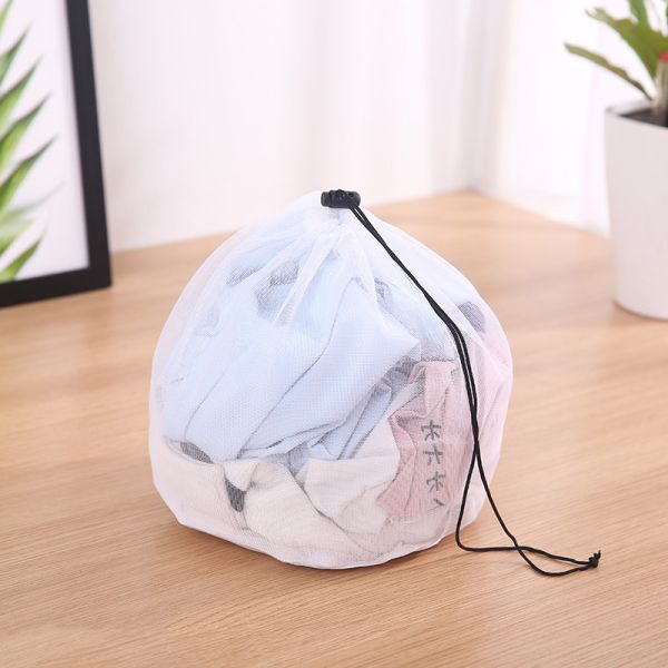 3PC 3 Sizes Mesh Laundry Wash Bags Basket Foldable Delicates Lingerie Bra Socks Underwear Washing Machine Clothes Protection Net