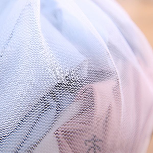 3PC 3 Sizes Mesh Laundry Wash Bags Basket Foldable Delicates Lingerie Bra Socks Underwear Washing Machine Clothes Protection Net