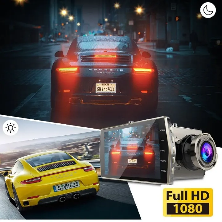 Car DVR WiFi 4.0" Full HD 1080P Dash Cam Rear View Vehicle Video Recorder Parking Monitor Night Vision G-sensor Auto Dash Camera
