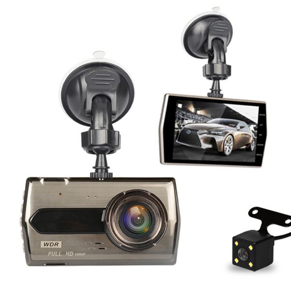 Car DVR WiFi 4.0" Full HD 1080P Dash Cam Rear View Vehicle Video Recorder Parking Monitor Night Vision G-sensor Auto Dash Camera