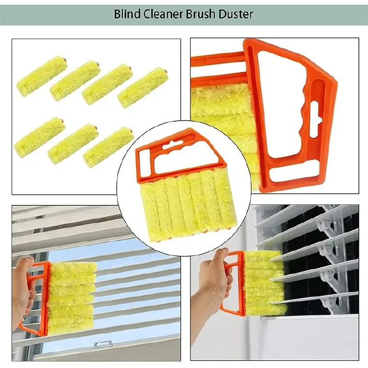 Blinds Window Cleaning Brush, Detachable Washable Blinds Dust Removal Brush, Blinds Duster, Household Dust Brush For Window Blin