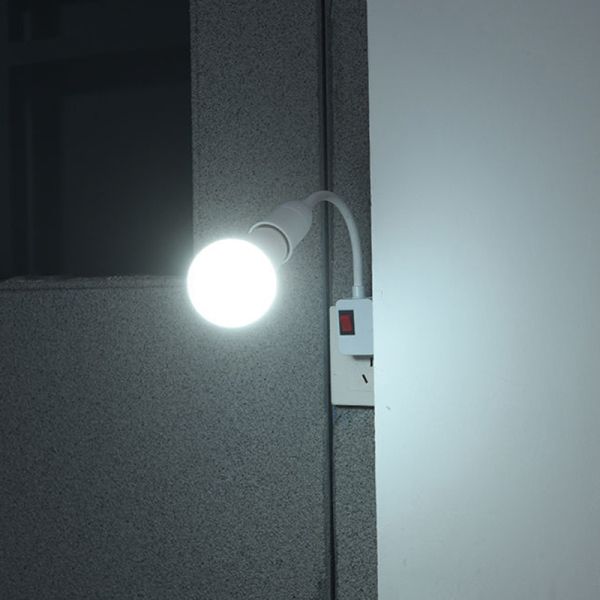 E27 Socket Lamp Bulb Holder Light Socket With Switch Lamp Holder Energy Saving LED Table Lamp Led Base Lamp Base 20cm